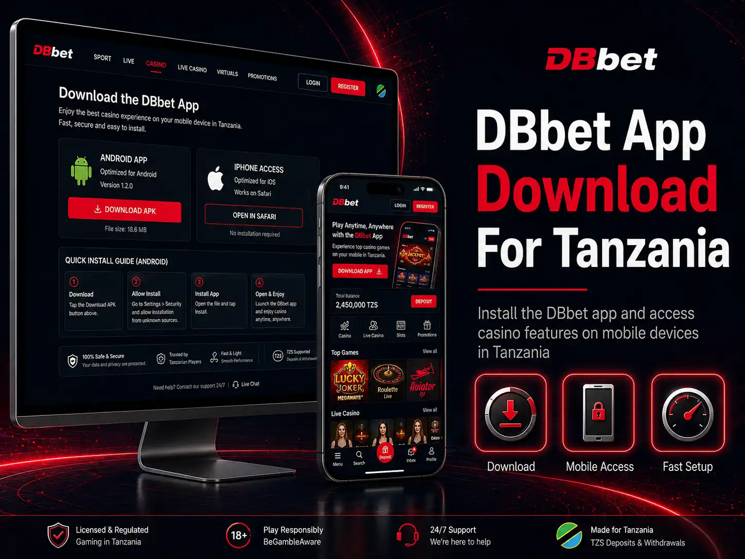 DBbet App Download For Tanzania