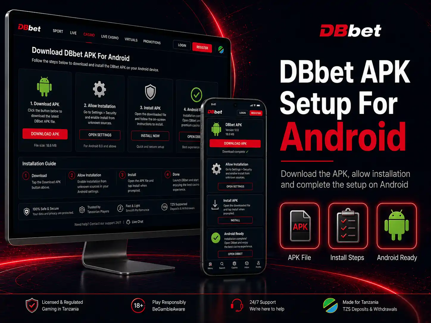 DBbet APK Setup For Android
