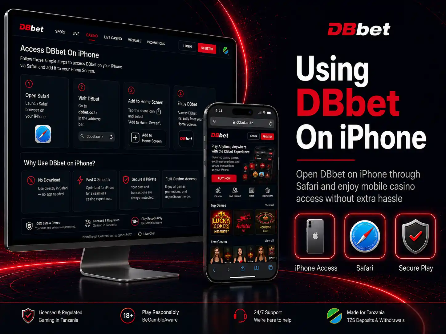 Using DBbet On iPhone