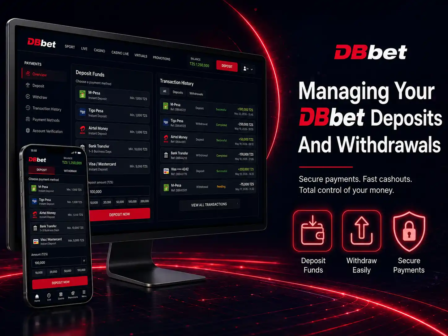 Managing Your DBbet Deposits And Withdrawals