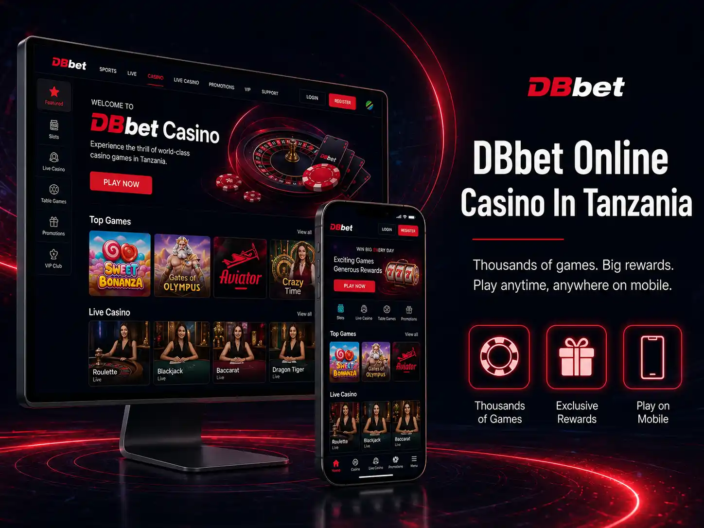 DBbet Online Casino In Tanzania