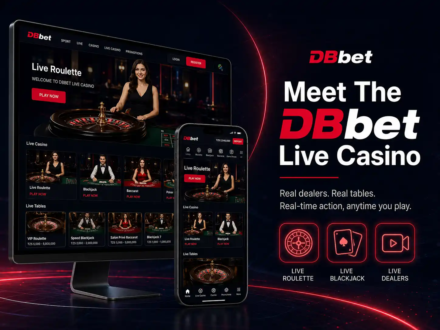 Meet The DBbet Live Casino