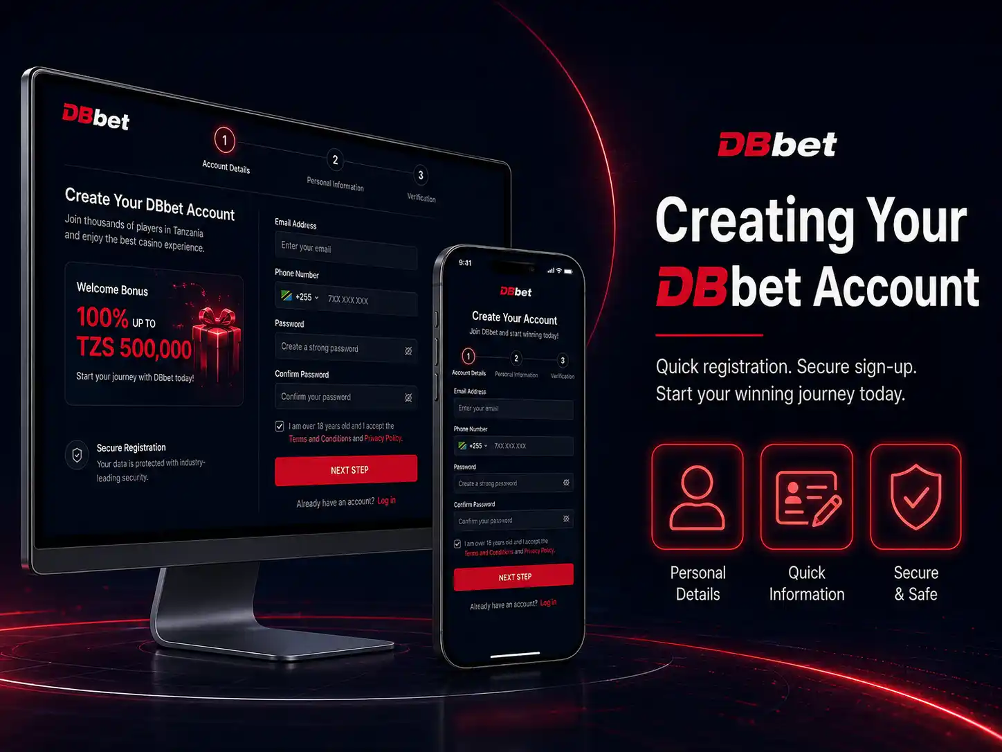 Creating Your DBbet Account