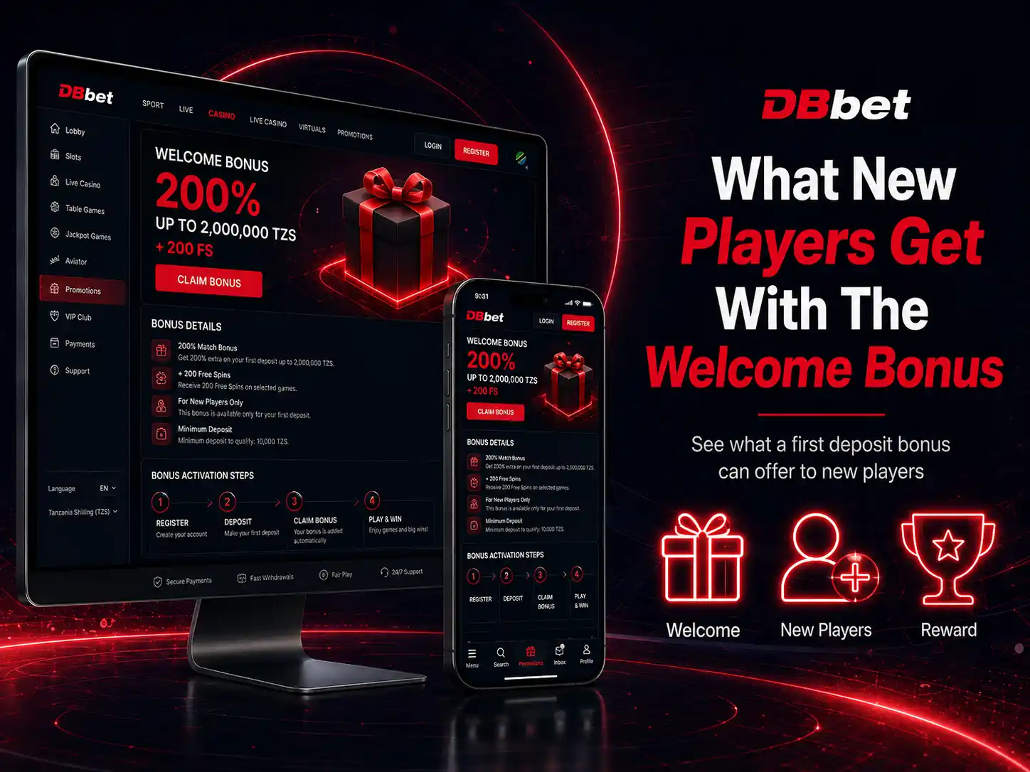 Claiming A DBbet Bonus Step By Step