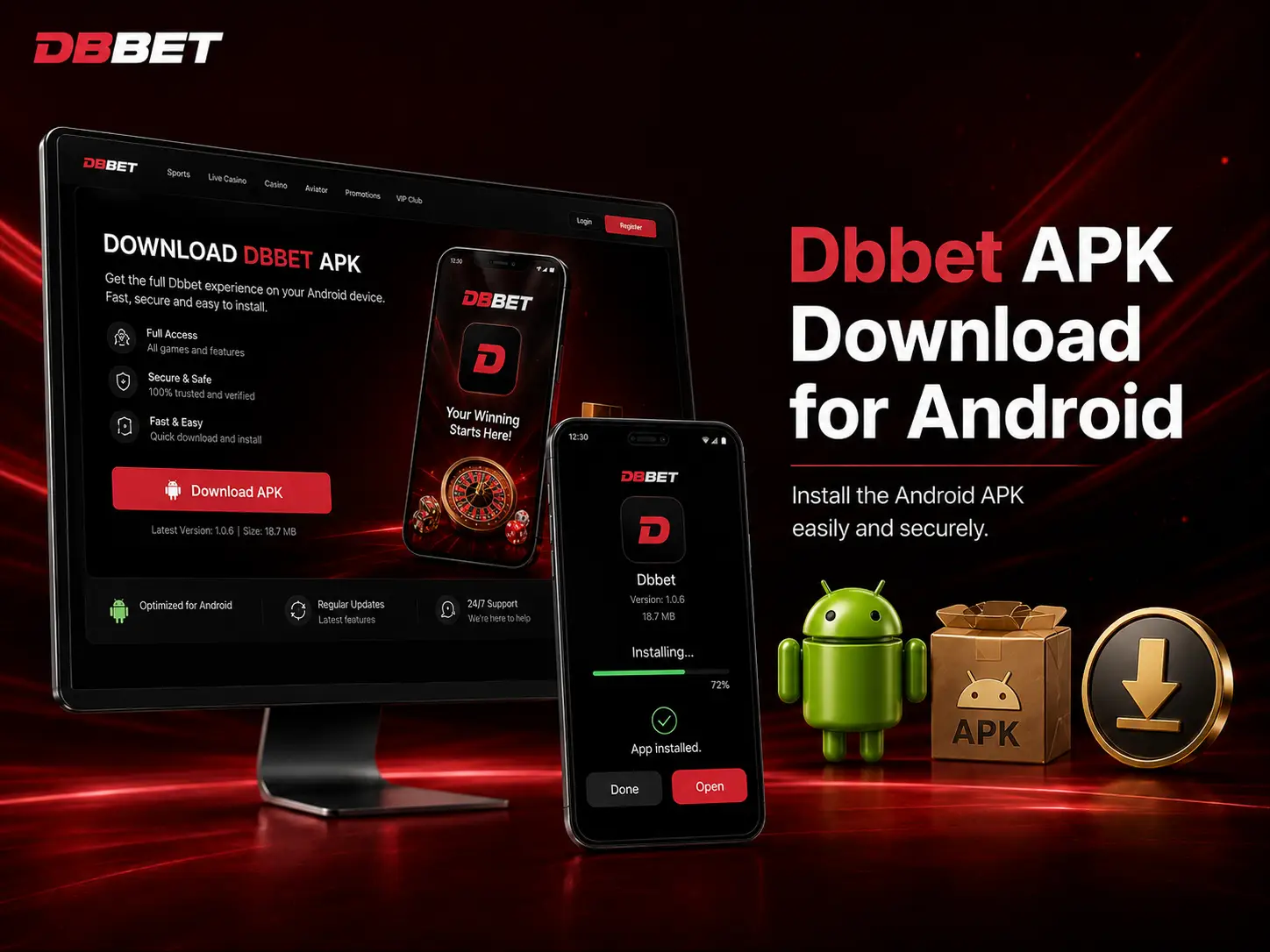 Installing the dbbet apk file on Android