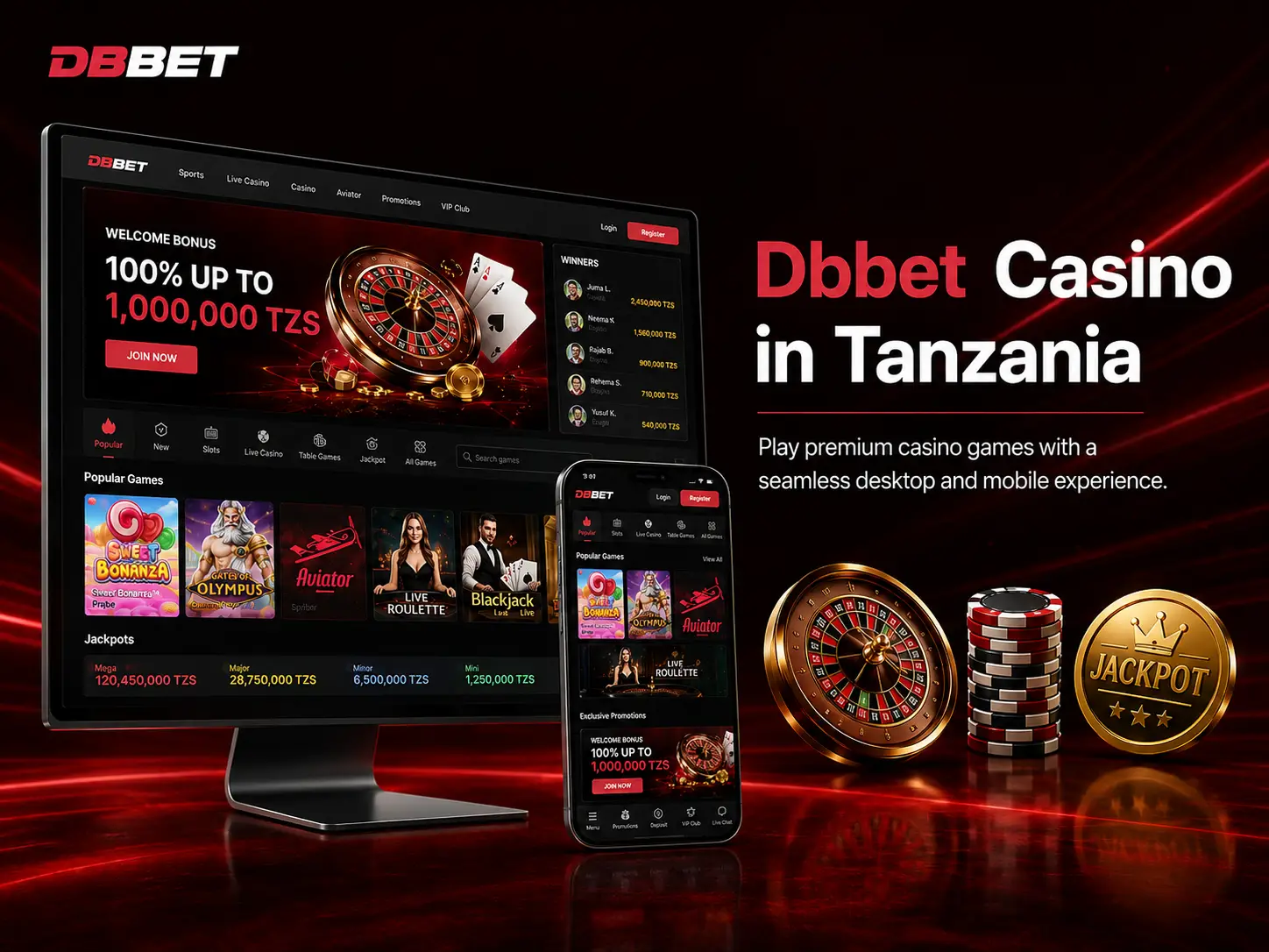 Using Dbbet Casino as a Tanzania Player